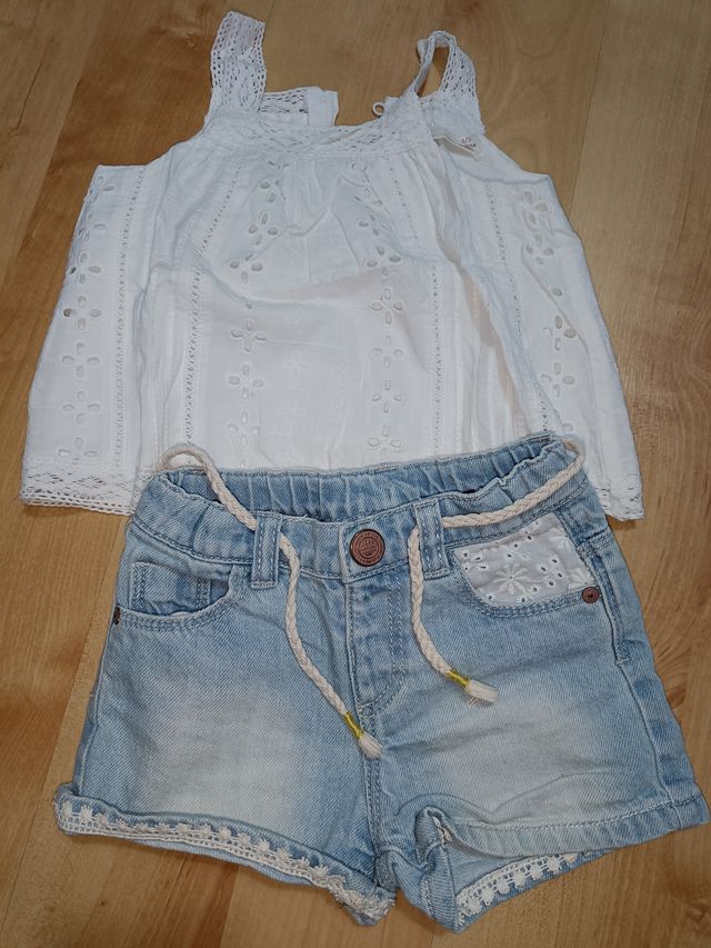 Conjunto verano niña 6-9 meses