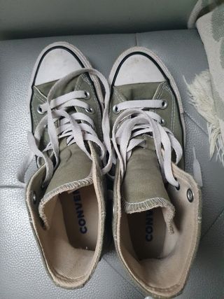 Converse verdes de segunda mano en WALLAPOP