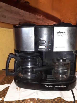 Cafetera UFESA DUETTO de segunda mano por 25 EUR en Móstoles en WALLAPOP