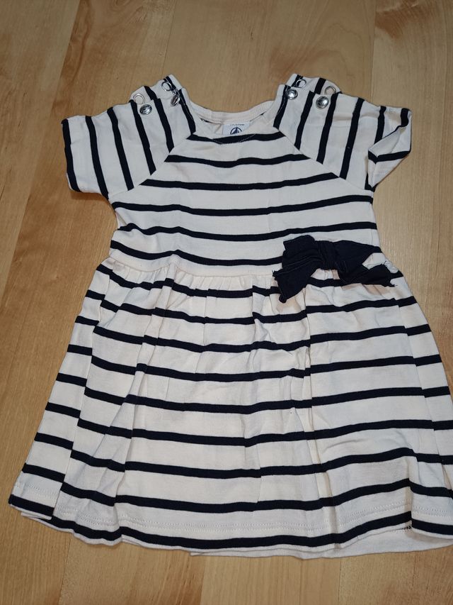 Vestido Petit Bateau 6 meses