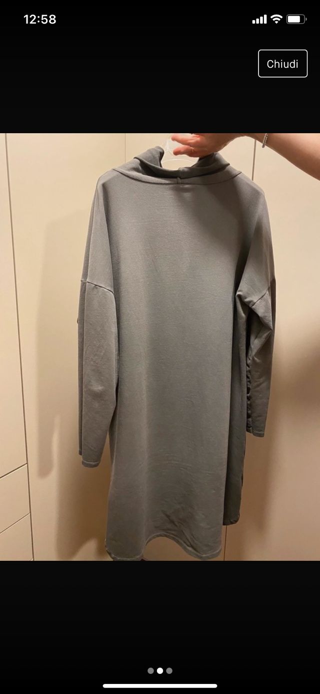 Abito/Felpa oversize donna