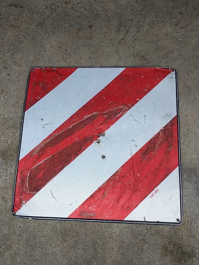 chapa de aluminio v-20 bastante usada homologada