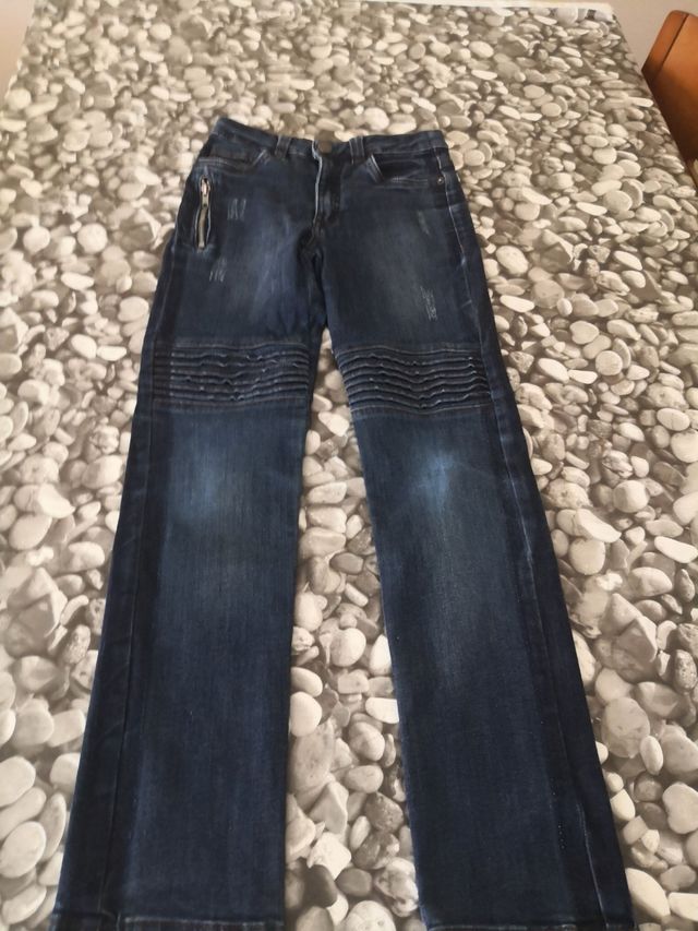 2 Tejanos Azul niño