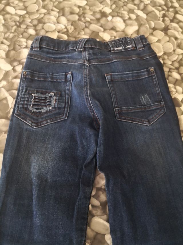 2 Tejanos Azul niño