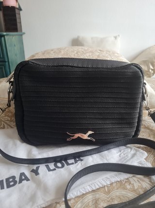 Bolso Bimba y Lola piel y tela de segunda mano por 23 EUR en Burgos en  WALLAPOP