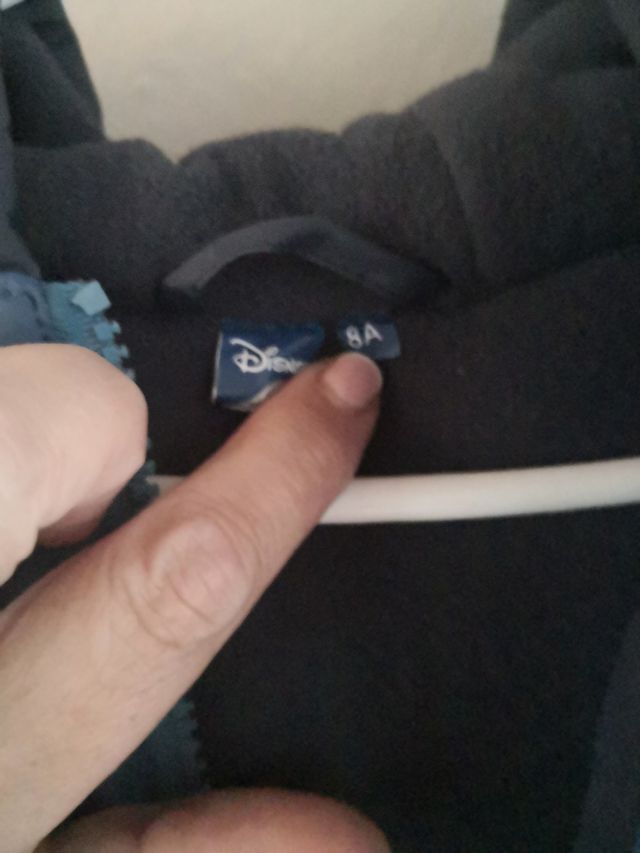 Chaqueta forrada talla 8 Disney