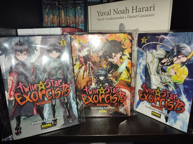 Exorcista de partida dupla e manga box 