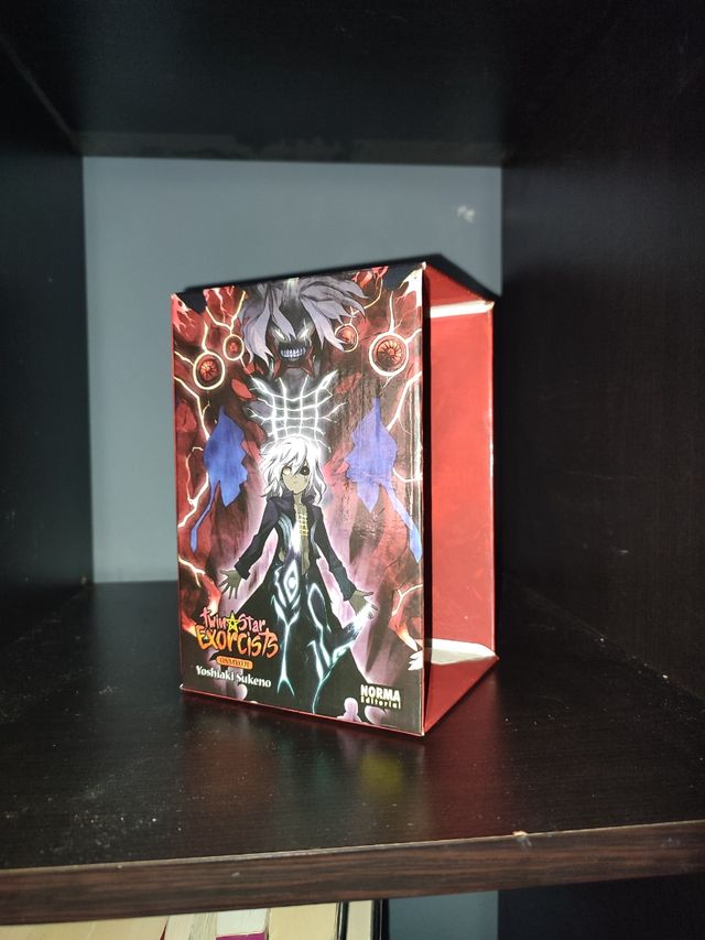 Exorcista de partida dupla e manga box 