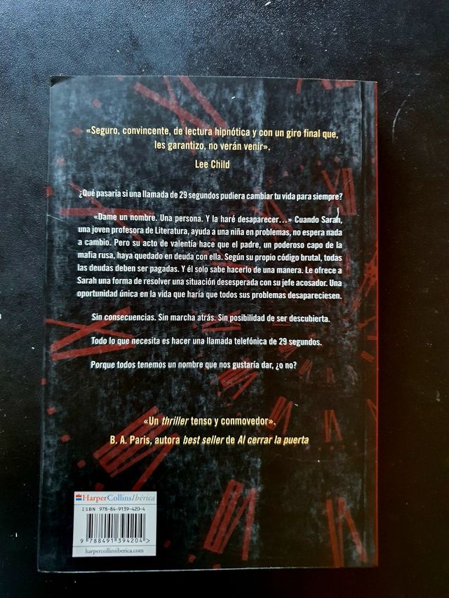 29 SEGUNDOS 1° Edición