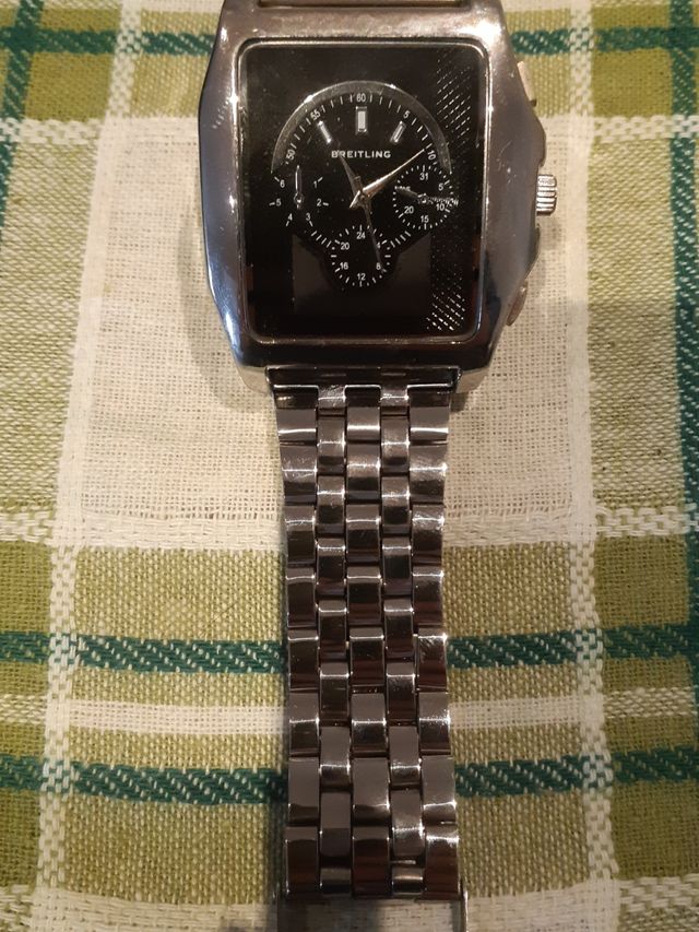 correa reloj de acero