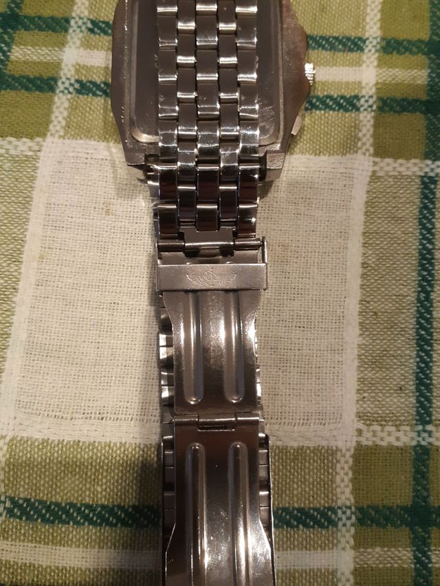 correa reloj de acero