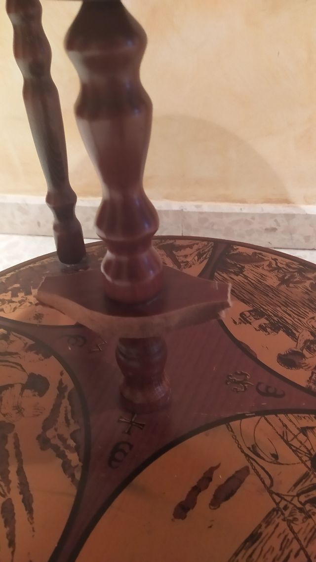 Botellero Bola del Mundo Vintage