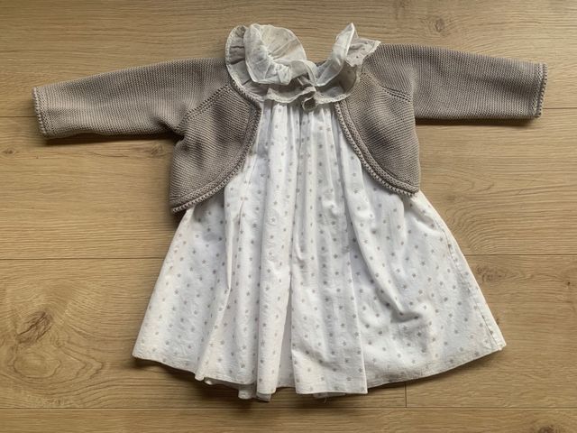 Vestido Nanos 24 meses + rebeca