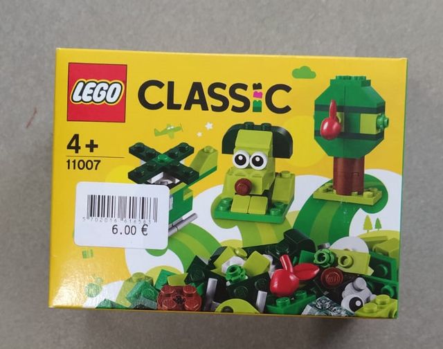 Lego 11006 11007 Ladrillos Creativos Azules verdes