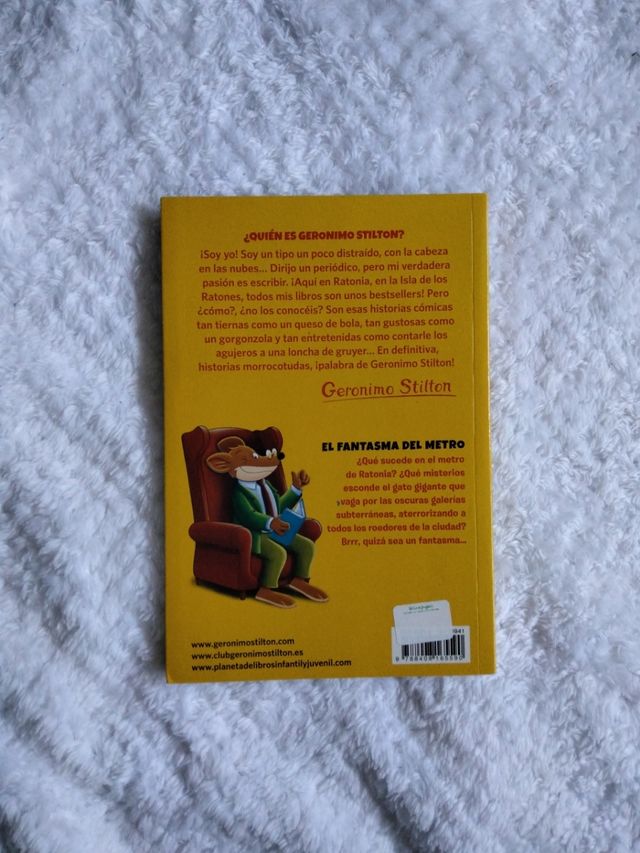 Gerónimo Stilton El fantasma del metro