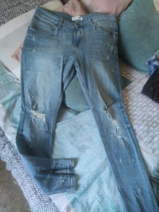 Pantalones vaqueros hombre talla 44 de segunda mano por 4 EUR en Sevilla en  WALLAPOP