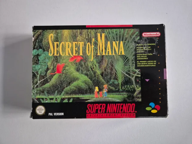 Secret of Mana Super NES PAL España