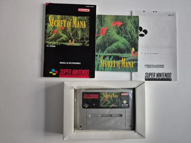 Secret of Mana Super NES PAL España