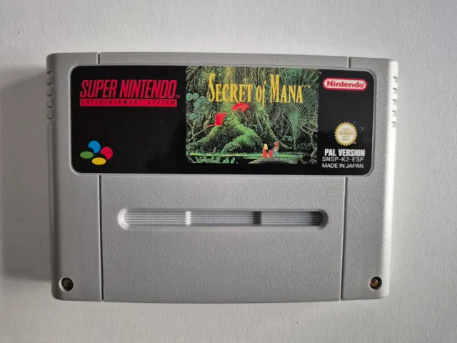 Secret of Mana Super NES PAL España