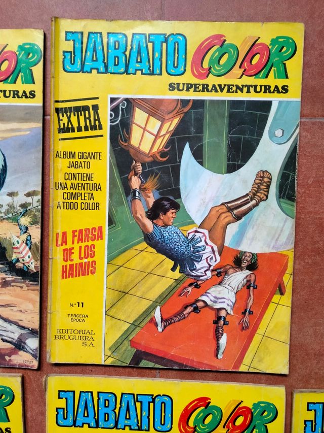 LOTE 11 COMICS JABATO + Extra especial 1970
