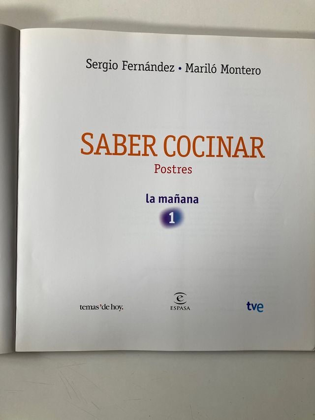 Saber cocinar