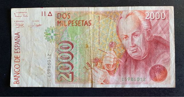 Billete 2000 pesetas