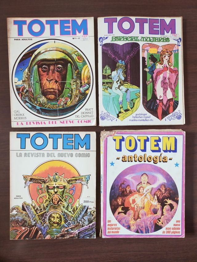 Pack de revistas Totem