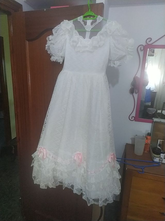 Vestido de 1 comunión talla 120