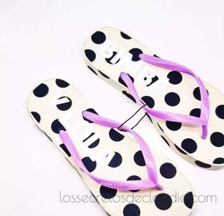 NUEVAS chanclas BIMBA Y LOLA de lunares de segunda mano por 32 EUR en  Logroño en WALLAPOP