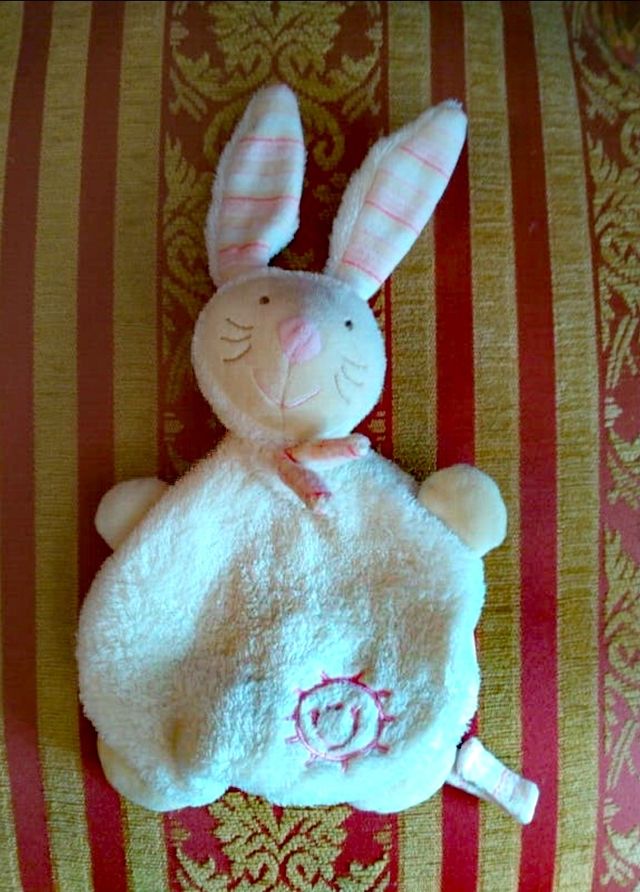 PELUCHE NUEVO MANTA CONEJO ROSA MUÑECO