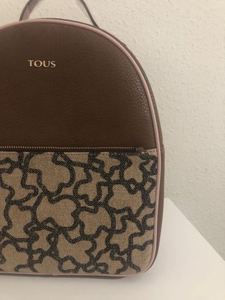 Mochila mediana Elice New en color marrón-rosa de segunda mano por 110 EUR  en Valencia en WALLAPOP