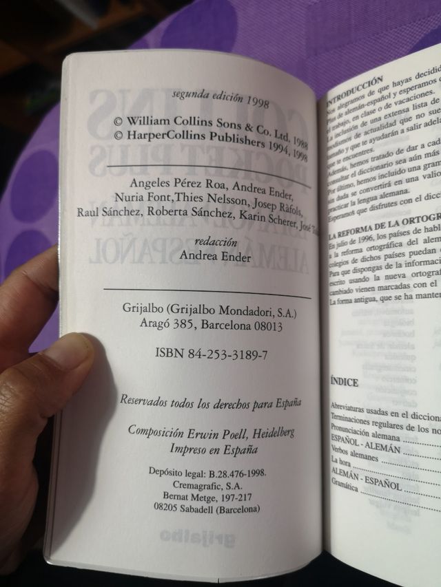 Diccionario alemán - español