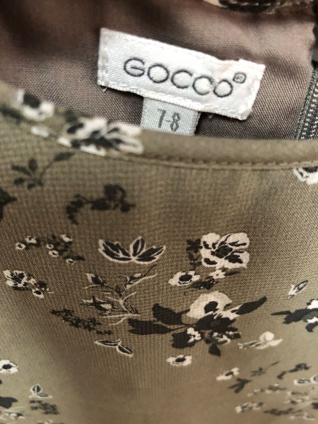 Vestido flores Gocco