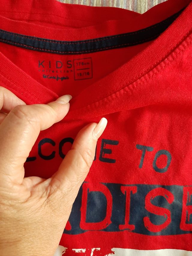 4 x 7€ Lote  camisetas talla 16