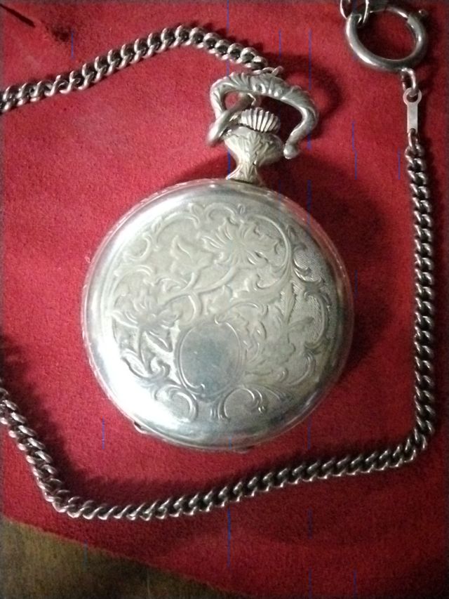 Reloj de bolsillo Festina plata