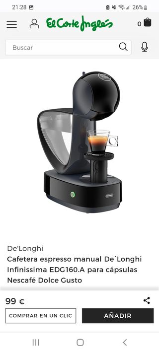 Cafetera de cápsulas para bar de segunda mano en Barcelona en WALLAPOP