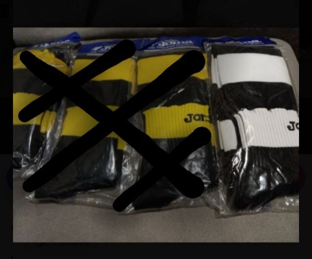 media fútbol joma talla L