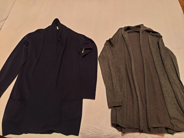Dos cardigan Zara y Sfera