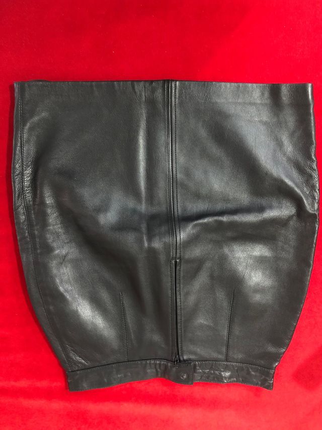 Falda cuero Carla ElCorte Inglés