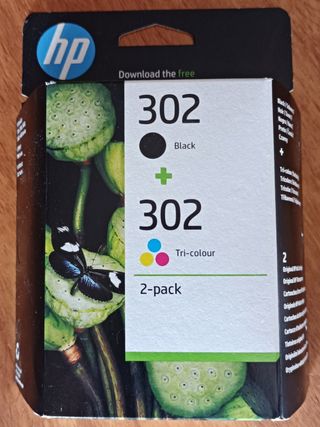 HP 302 Negro y Color de segunda mano por 25 EUR en Madrid en WALLAPOP
