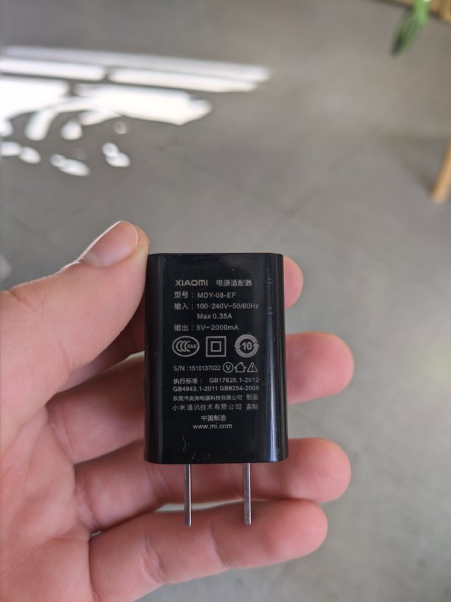 Cargadores Xiaomi (Clavija USA)