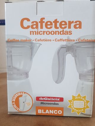 Cafetera microondas de segunda mano por 10 EUR en Burgos en WALLAPOP