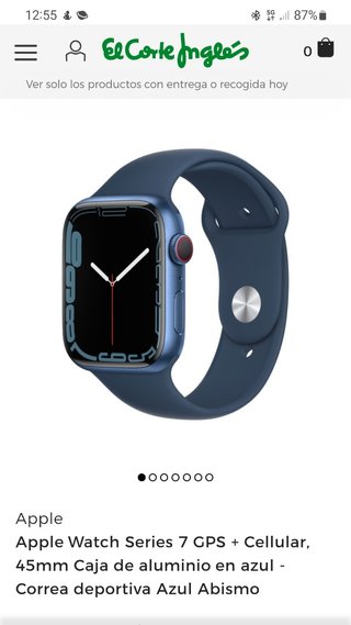 APPLE WATCH SERIE 7 de segunda mano por 350 EUR en Don Benito en WALLAPOP