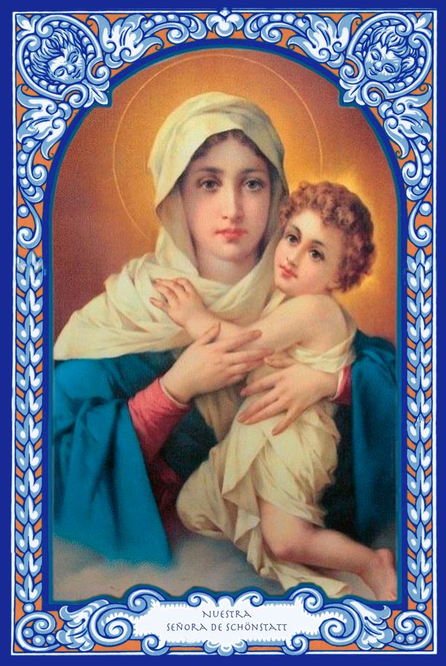 Azulejo de Nuestra Señora de Schönstatt