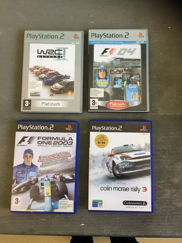 Ps2 lote 4 juegos