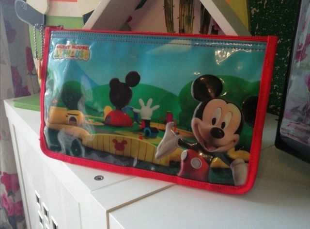 ESTUCHE GRANDE MUÑECO MICKEY MOUSE DISNEY RATON