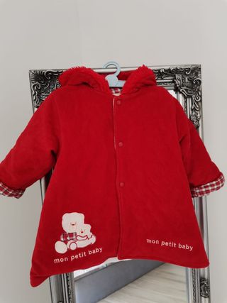 ABRIGO BEBE 12 MESES CLIMA FRIO CON CAPUCHA – Helitess.com™