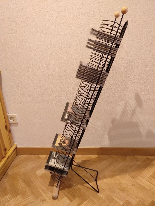 Soporte expositor de CDs