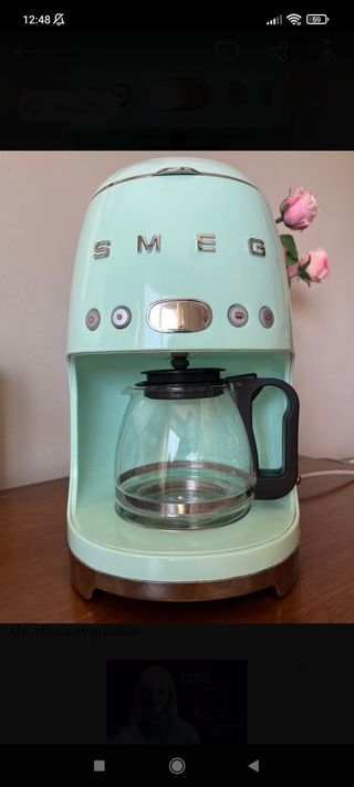 Cafetera smeg preciosa de segunda mano por 90 EUR en Belicena en WALLAPOP