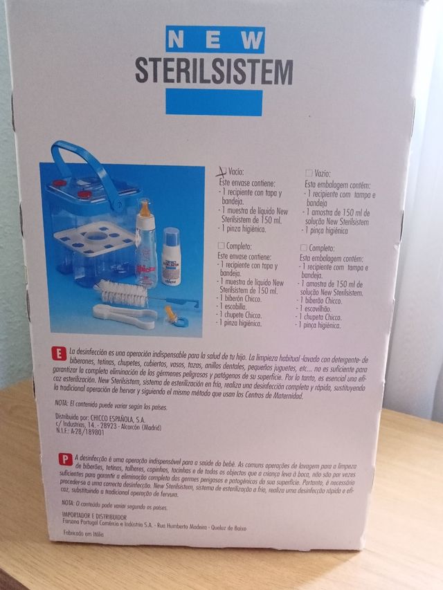 Esterilizador de biberones